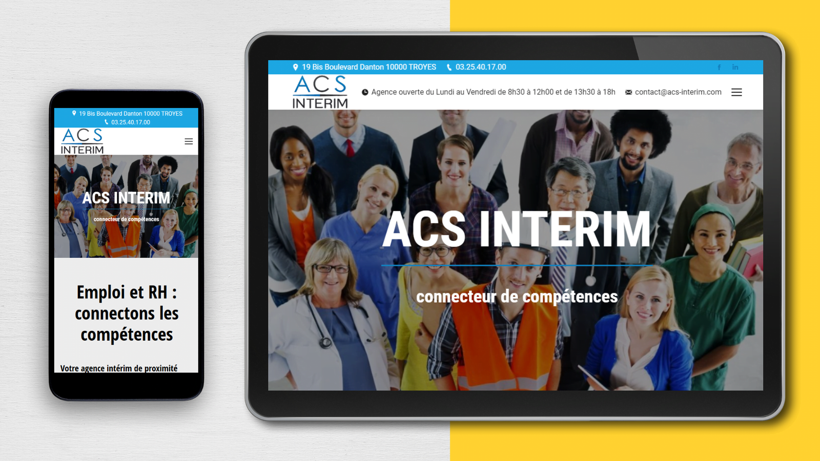 Acs Int ACS Intérim - MaPi - Web & Marketing